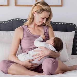 June Maternity & Nursing Tank & Capri Pajama Set
